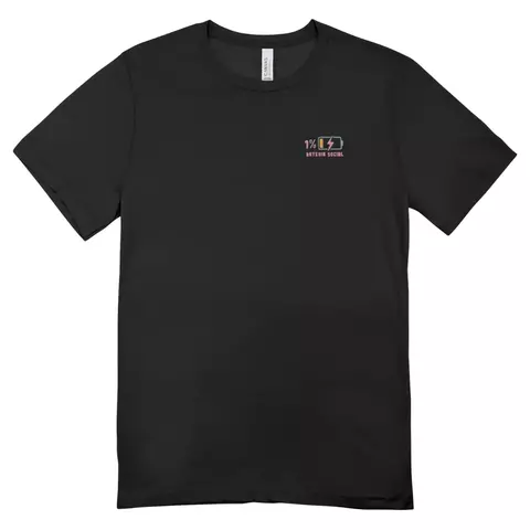 Camisa Feminina Baby Look 1% Bateria Social