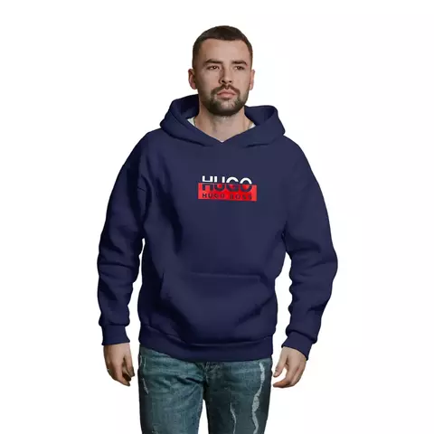 Blusa Moletom Hugo Boss Com Capuz Premium