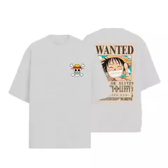 Camiseta Masculina Oversized Do Luffy na internet