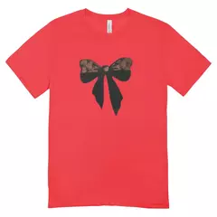 Camisa Feminina Baby Look De Laço