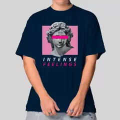 Camiseta Masculina Oversized Intense Feelings - Loja Urban Style