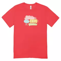 Camisa Feminina Baby Look Floresça com Fé