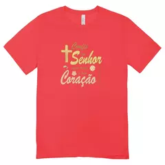 Camisa Feminina Baby Look Confie No Senhor