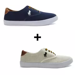 Kit 2 Sapatênis Masculino Polo Casual - comprar online