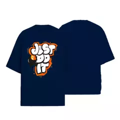 Camiseta Masculina Oversized Just Do It na internet