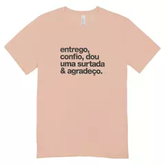 Camisa Feminina Baby Look Confio Mas Surto