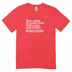 Camisa Feminina Baby Look Paga Meu Boleto