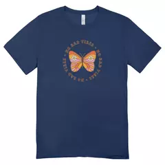 Camisa Feminina Baby Look No Bad Vibes na internet