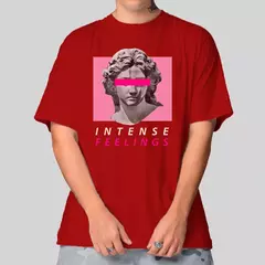 Camiseta Masculina Oversized Intense Feelings