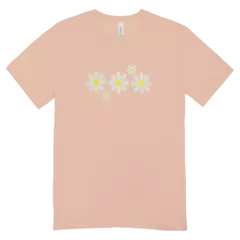 Camisa Feminina Baby Look Flores