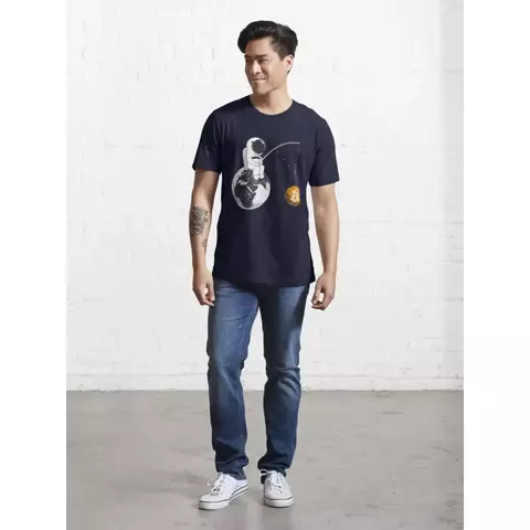 Camisa Bitcoin Astronaut