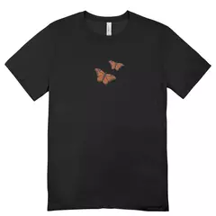 Camisa Feminina Baby Look Borboletas na internet