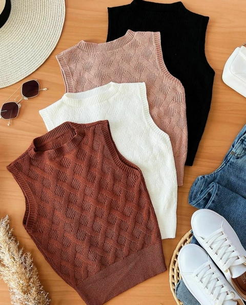 Blusa Luísa em Tricô