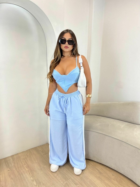 Calça Pantalona Adidas Luísa