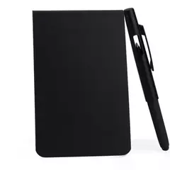 Bloco Para Anotações Com Caneta - Preto - comprar online