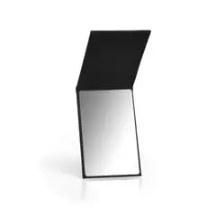 Espelho Com Acabamento Aveludado Preto - 10,8X7X1,8 Cm na internet