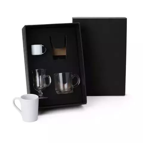 Jogo De Canecas Para Café/Chá - 4 Pçs