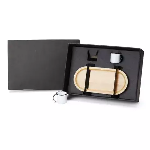 Kit Bandeja E Canecas - 3 Pçs - comprar online