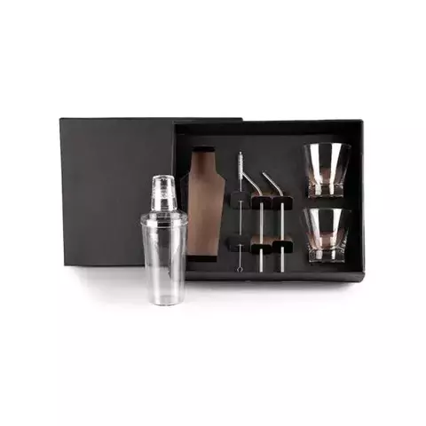 Kit Para Drinks Com Coqueteleira - 6 Pçs