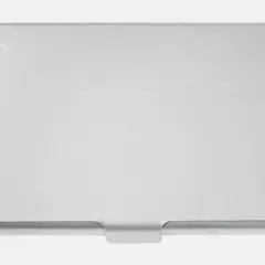 Porta-Cartão Em Alumínio Fosco na internet