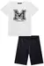 CONJUNTO LILIMOON BLUSA OVER E SHORT BIKER 84408 na internet
