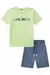 CONJUNTO LUC.BOO CAMISETA MALHA E BERMUDA MOLETON LISTRADO 84773 na internet