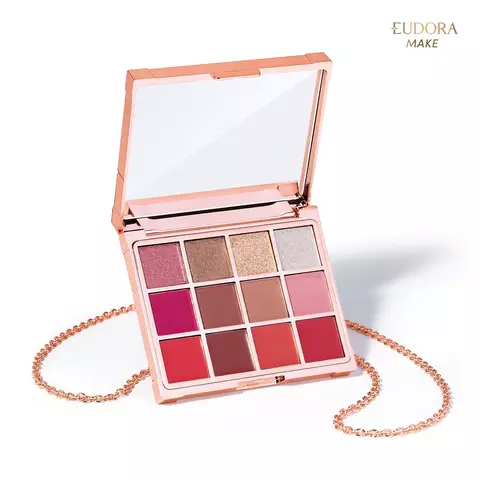 Paleta Multifuncional Clutch Metals Rosé Eudora Make 10G - comprar online