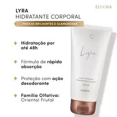 Loção Hidratante Desodorante Corporal Lyra 150ml - comprar online