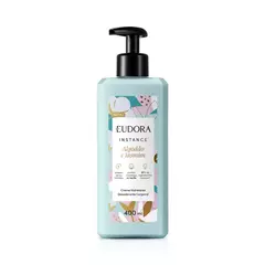 Creme Hidratante Desodorante Corporal Eudora Instance Algodão e Jasmim 400ml