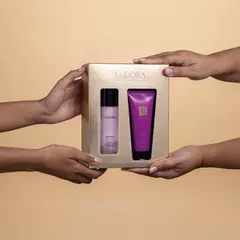 Kit Presente de Natal Eudora Edp: Creme Corporal 100ml + Body Spray 100ml - Aquino Multimarcas e Cia