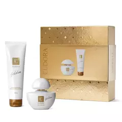 Kit Perfume Golden 35ml + Creme Hidratante Desodorante Corporal 100g