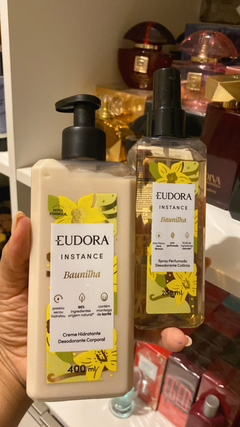 Spray Perfumado Desodorante Colônia 200ml + Creme Hidratante Desodorante Corporal 400ml na internet