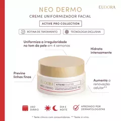 Creme Hidrante Facial Uniformizador Neo Dermo 50g - comprar online