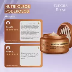 Máscara Capilar Siàge Nutri Óleos Poderosos 250g - Aquino Multimarcas e Cia