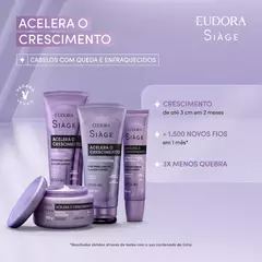 Siàge Acelera o Crescimento: Shampoo 250ml + Condicionador 200ml + Tônico 65ml - comprar online