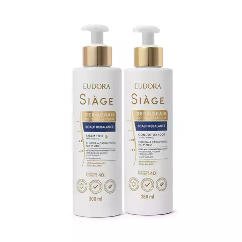 Combo Siàge Scalp Rebalance: Shampoo 300ml + Condicionador 280ml