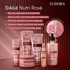 Siàge Nutri Rosé: Shampoo 250ml + Máscara 250g + Condicionador 200ml - comprar online