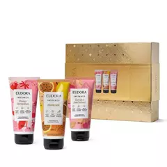 Kit Creme Hidratante Desodorante Frutas Vermelhas 180ml + Creme Relaxante Desodorante Maracujá 180ml + Creme Hidrat