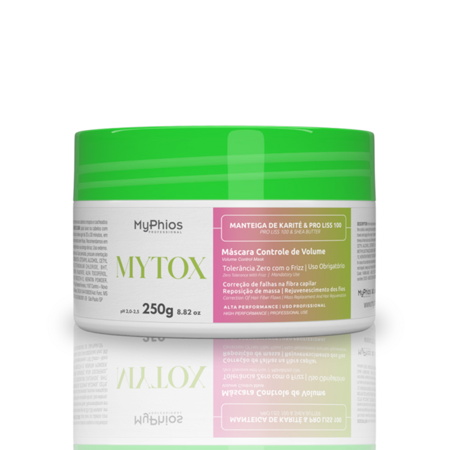 MyTox Redutor de Volume 250g MyPhios Hidratação Sem Formol