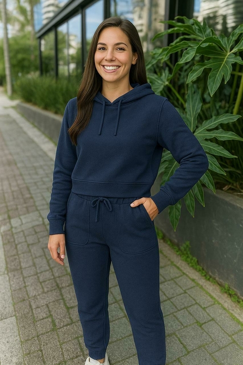 Conjunto Moletinho comfy na internet