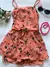 Macacão Vestido Floral Mirely - Sweet Grife | Moda Infantil