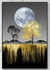 Quadro Paisagem Noite Dourada na internet