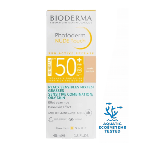 Bioderma Photoderm Nude Touch Fps Tono Dorado Ml