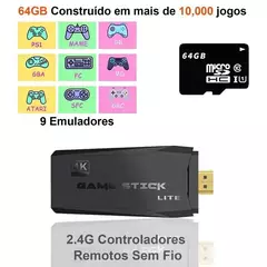 Game Stick 4K - Console Retro - Kong Games