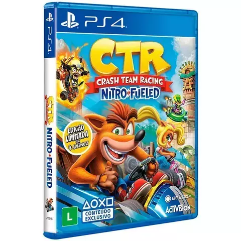 Crash Team Racing Nitro-Fueled Edição Padrão - PS4