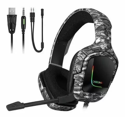 Headset Gamer Fone Profissional Celular Ps4 Xbox Onikuma K20