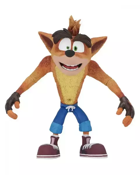 Figura de ação do crash jogo, figura anime, brinquedo, boneca, decoração de
