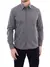 Camisa Social Masculina Premium Tipo Linho Chumbo na internet