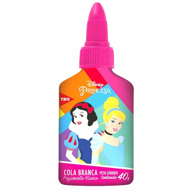 Cola L Quida Branca G Princesas Tris