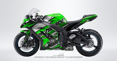 Kit Gráfico Kawasaki ZX10R 2011 a 2015
